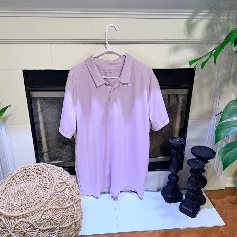 Nike Men's Lavender Polo Shirt